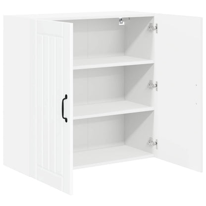 vidaXL Küchenschrank Hochglanz Weiß 80 x 31 x 80 cm Holzwerkstoff