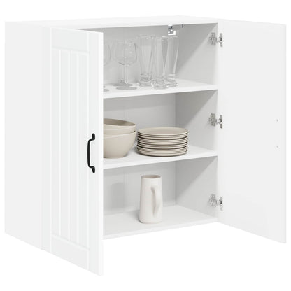 vidaXL Küchenschrank Hochglanz Weiß 80 x 31 x 80 cm Holzwerkstoff