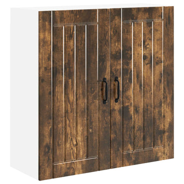 vidaXL Küchenschrank Geräucherte Eiche 80 x 31 x 80 cm Holzwerkstoff