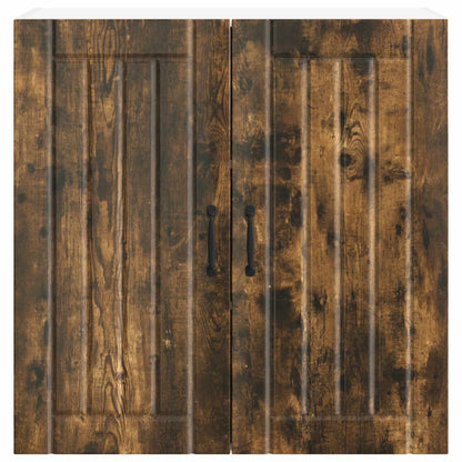 vidaXL Küchenschrank Geräucherte Eiche 80 x 31 x 80 cm Holzwerkstoff