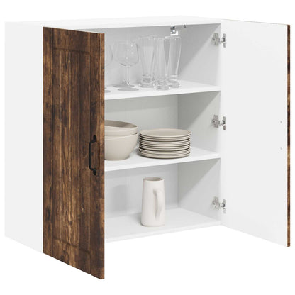 vidaXL Küchenschrank Geräucherte Eiche 80 x 31 x 80 cm Holzwerkstoff
