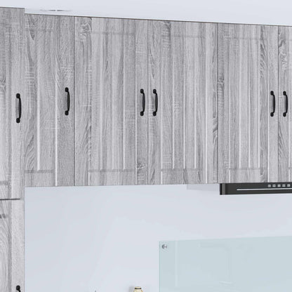 vidaXL Armoire de cuisine gris Sonoma 80 x 31 x 80 cm Bois d'ingénierie