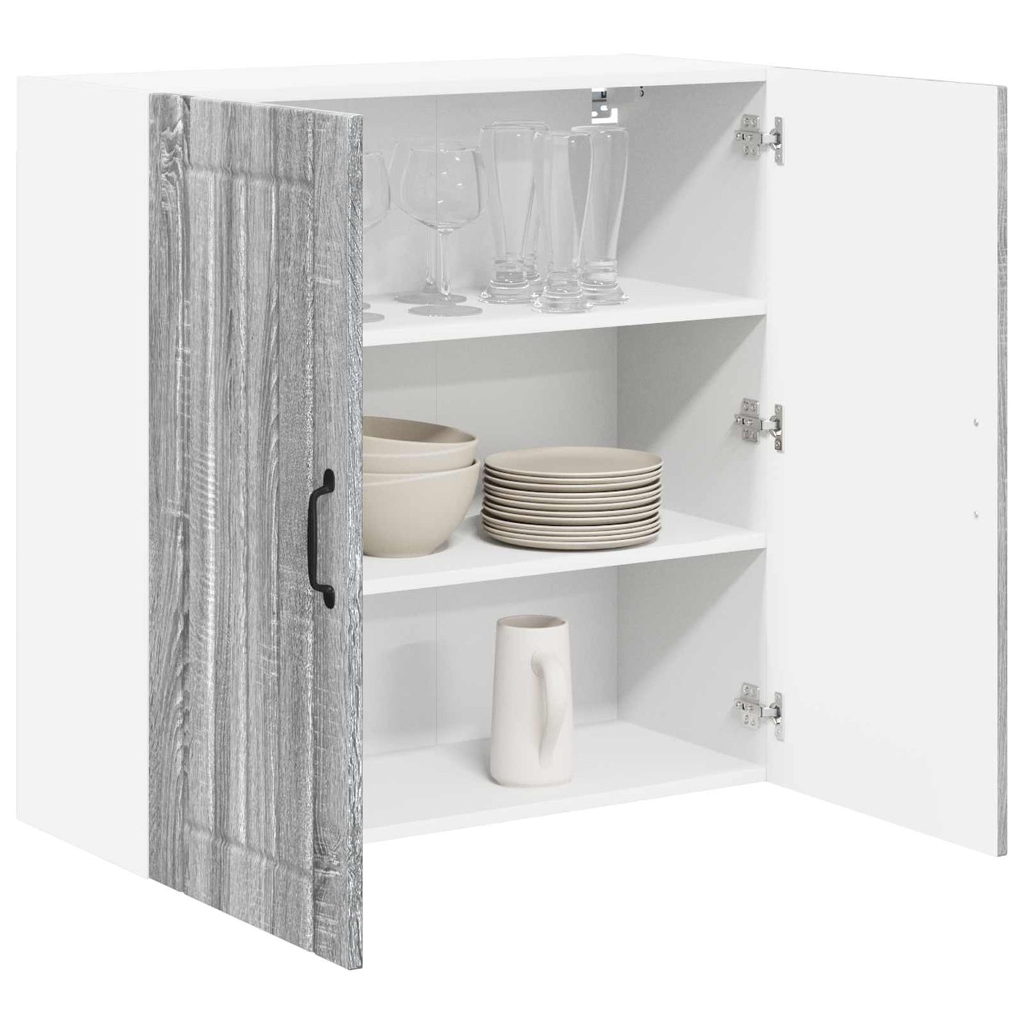 vidaXL Armoire de cuisine gris Sonoma 80 x 31 x 80 cm Bois d'ingénierie