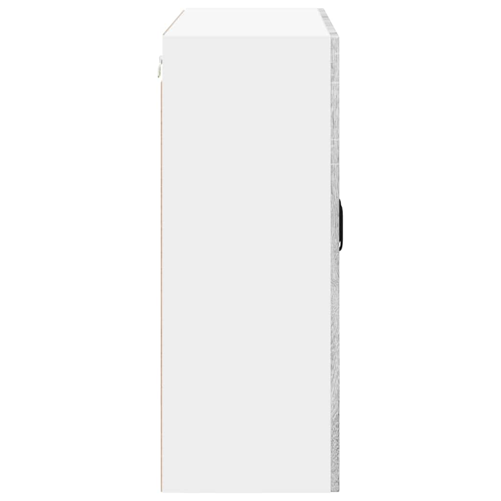 vidaXL Armoire de cuisine gris Sonoma 80 x 31 x 80 cm Bois d'ingénierie