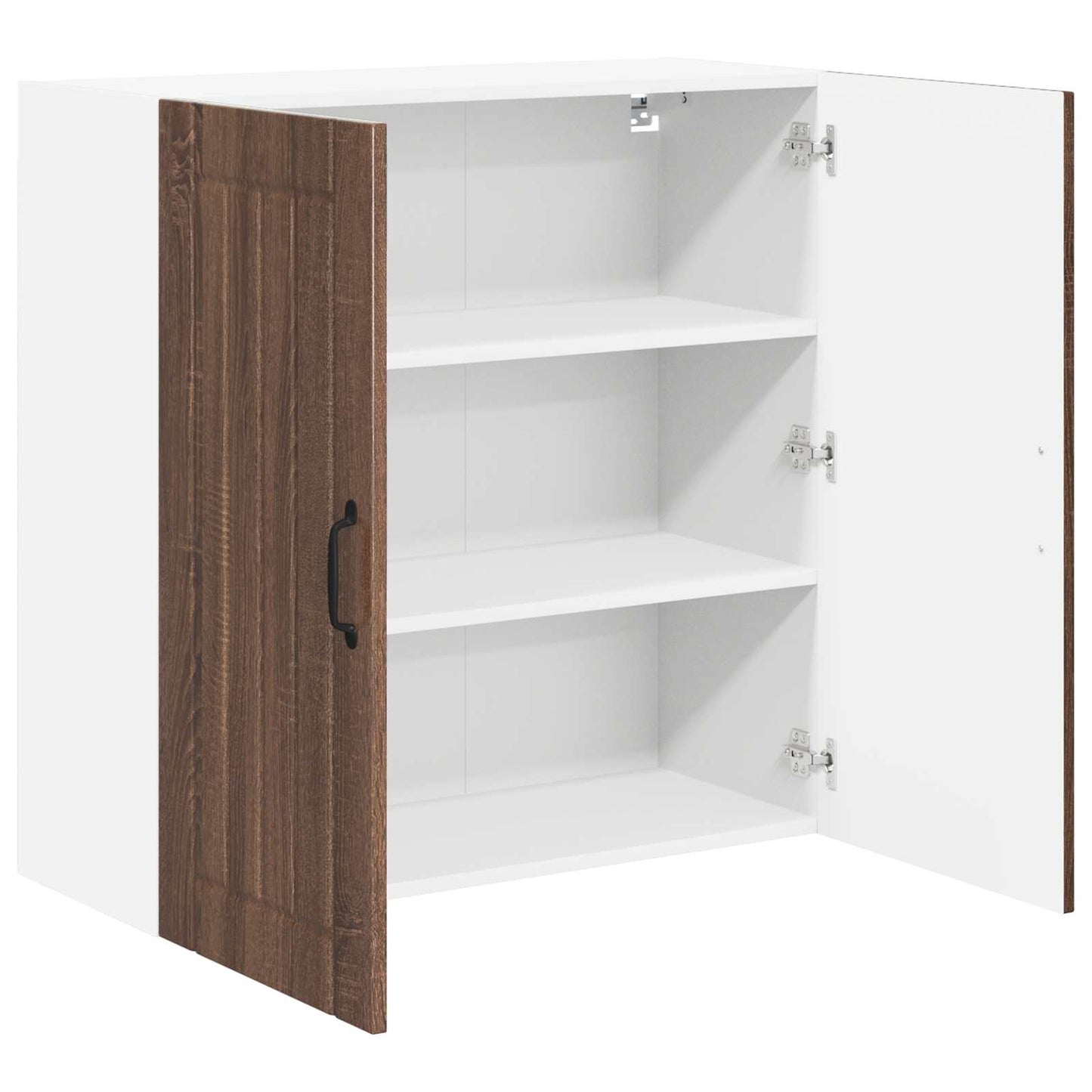 vidaXL Küchenschrank Braun Eichen-Optik 80 x 31 x 80 cm Holzwerkstoff