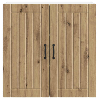 vidaXL Küchenschrank Artisan-Eiche 80 x 31 x 80 cm Holzwerkstoff
