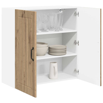 vidaXL Küchenschrank Artisan-Eiche 80 x 31 x 80 cm Holzwerkstoff
