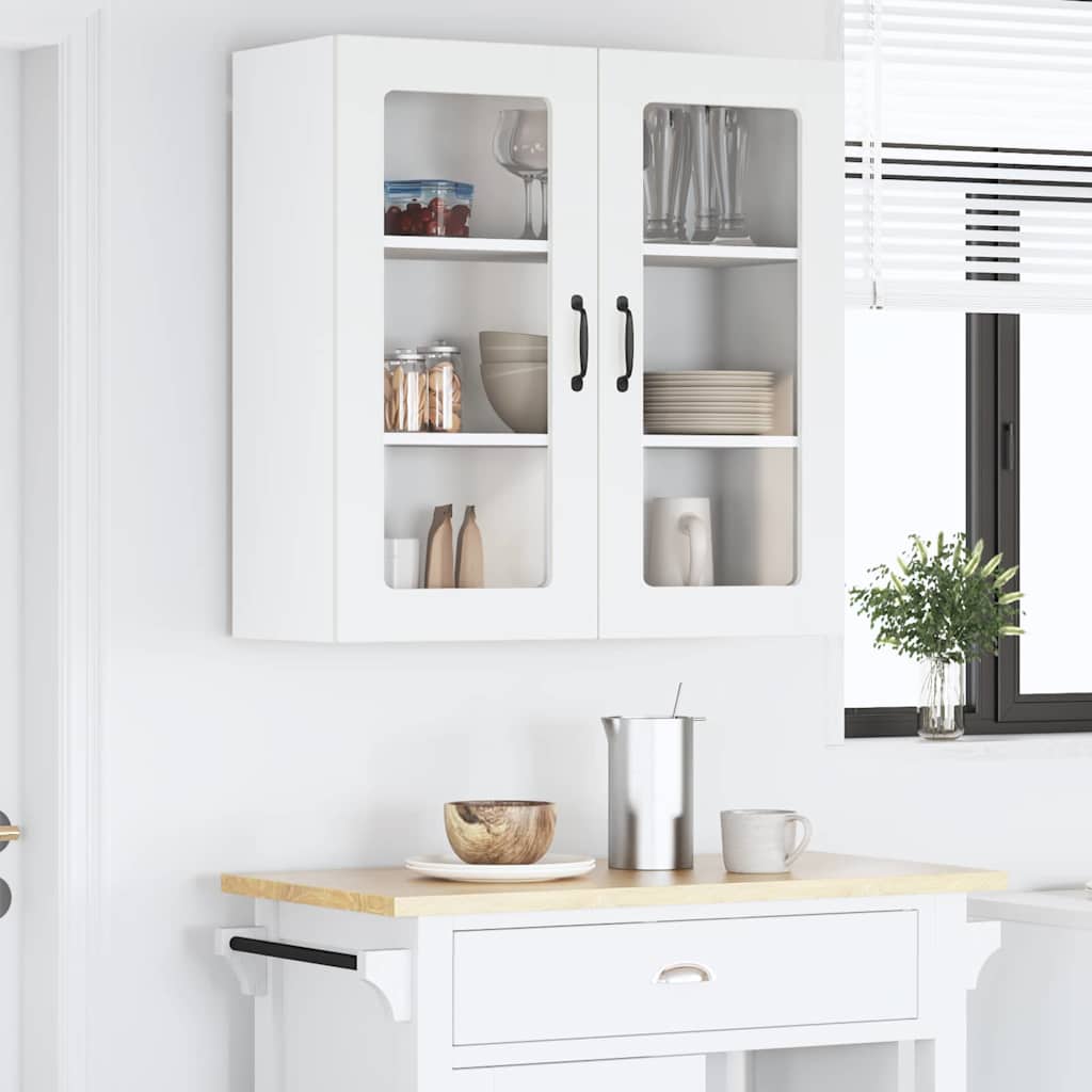 vidaXL Küchenschrank Weiß 80 x 31 x 80 cm Holzwerkstoff