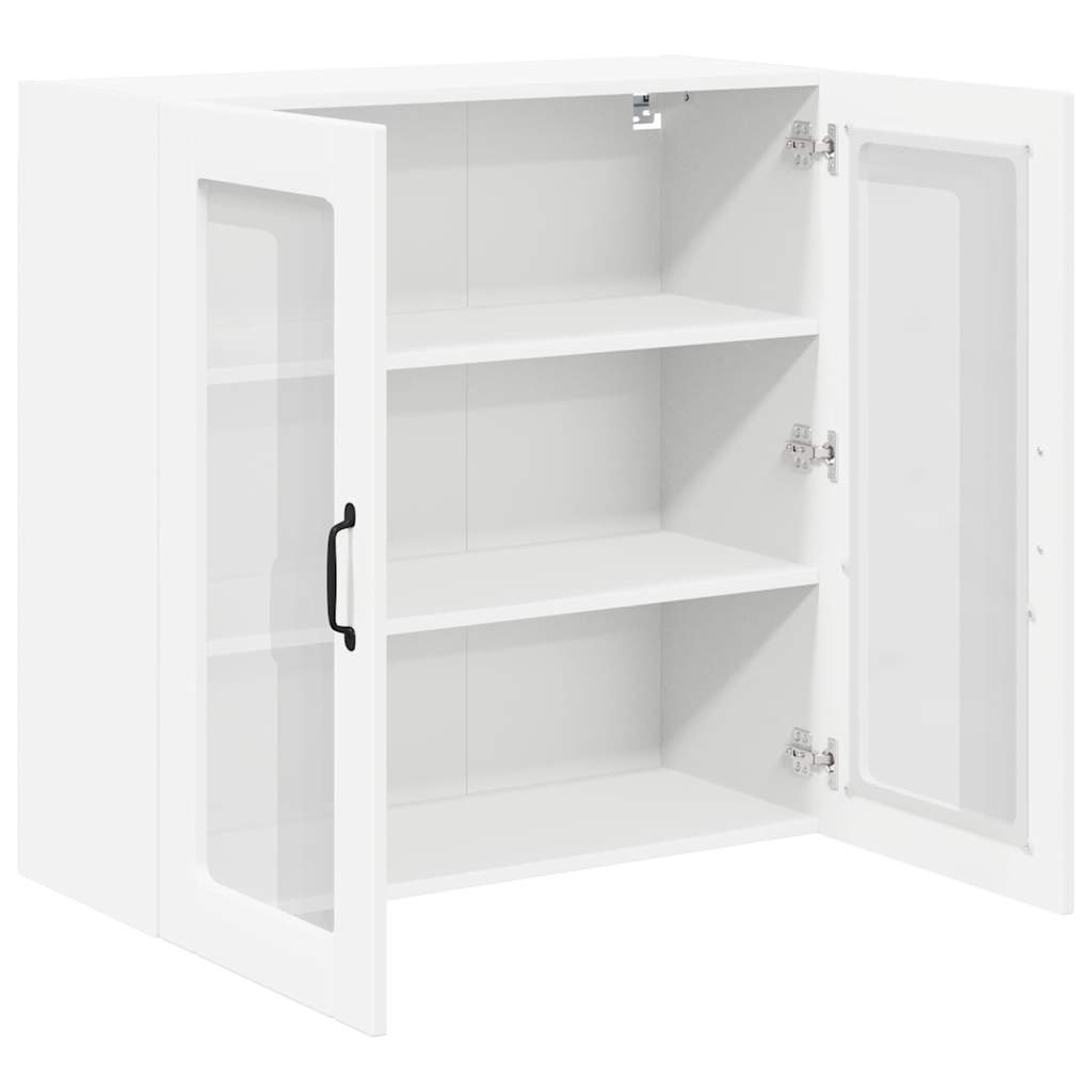 vidaXL Küchenschrank Weiß 80 x 31 x 80 cm Holzwerkstoff