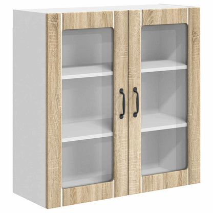 vidaXL Küchenschrank Sonoma-Eiche 80 x 31 x 80 cm Holzwerkstoff
