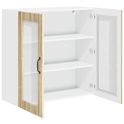 vidaXL Küchenschrank Sonoma-Eiche 80 x 31 x 80 cm Holzwerkstoff