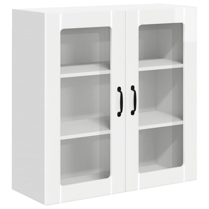 vidaXL Küchenschrank Hochglanz Weiß 80 x 31 x 80 cm Holzwerkstoff