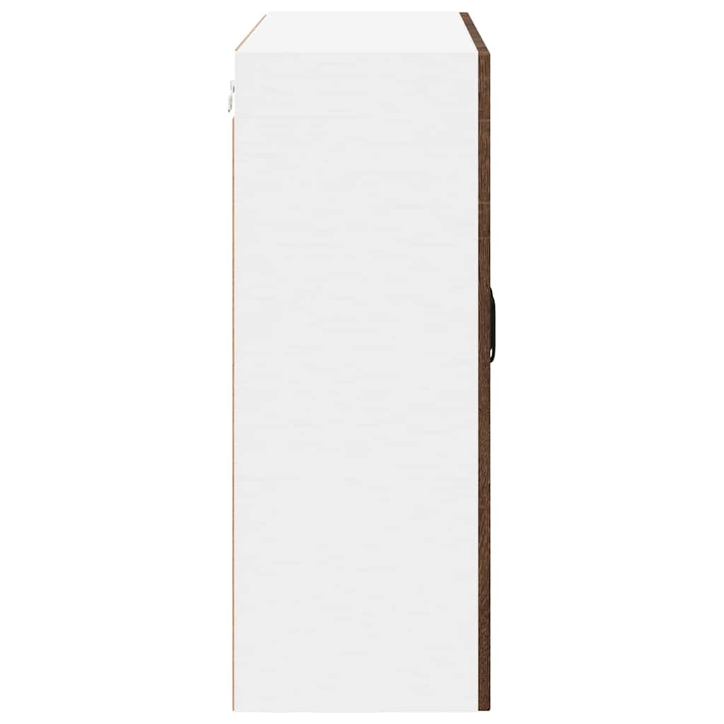 vidaXL Küchenschrank Braun Eichen-Optik 80 x 31 x 80 cm Holzwerkstoff