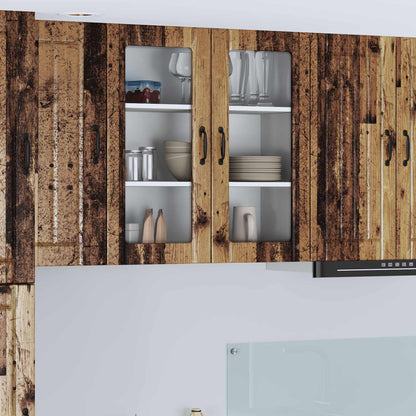 vidaXL Küchenschrank Altholz 80 x 31 x 80 cm Holzwerkstoff