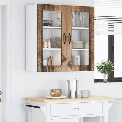 vidaXL Küchenschrank Altholz 80 x 31 x 80 cm Holzwerkstoff