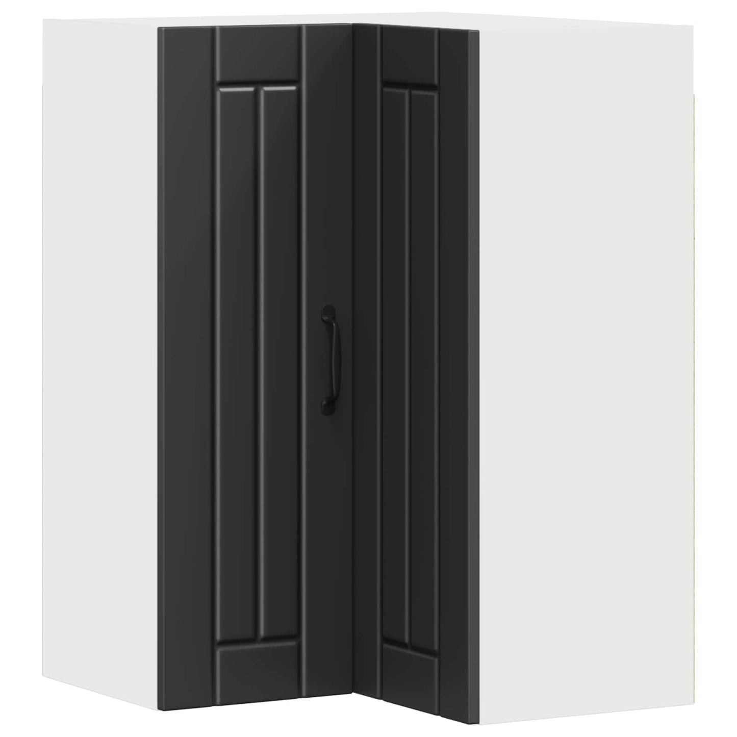 vidaXL Küchenschrank Schwarz 57 x 57 x 80 cm Holzwerkstoff