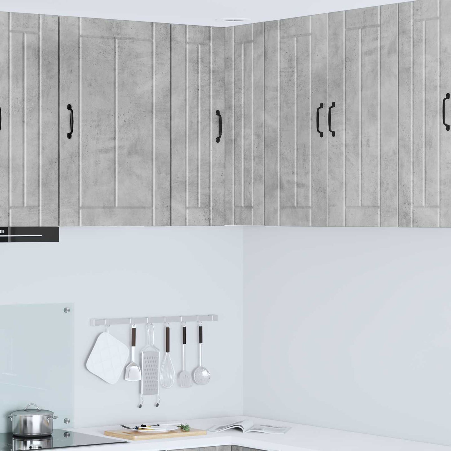 Küchenschrank Beton Grau 57 x 57 x 80 cm Holzwerkstoff