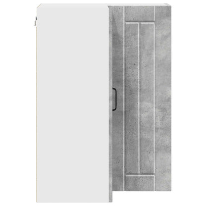 Küchenschrank Beton Grau 57 x 57 x 80 cm Holzwerkstoff