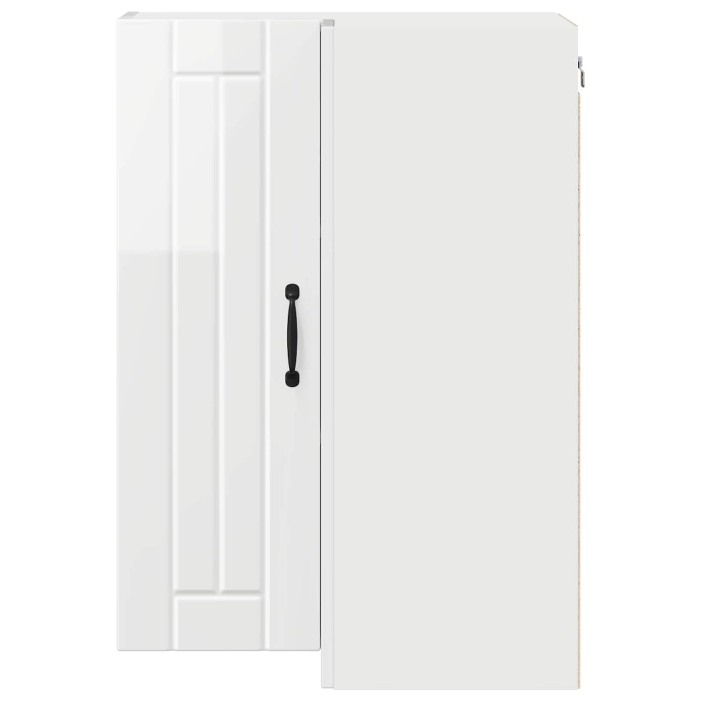 vidaXL Küchenschrank Hochglanz Weiß 57 x 57 x 80 cm Holzwerkstoff