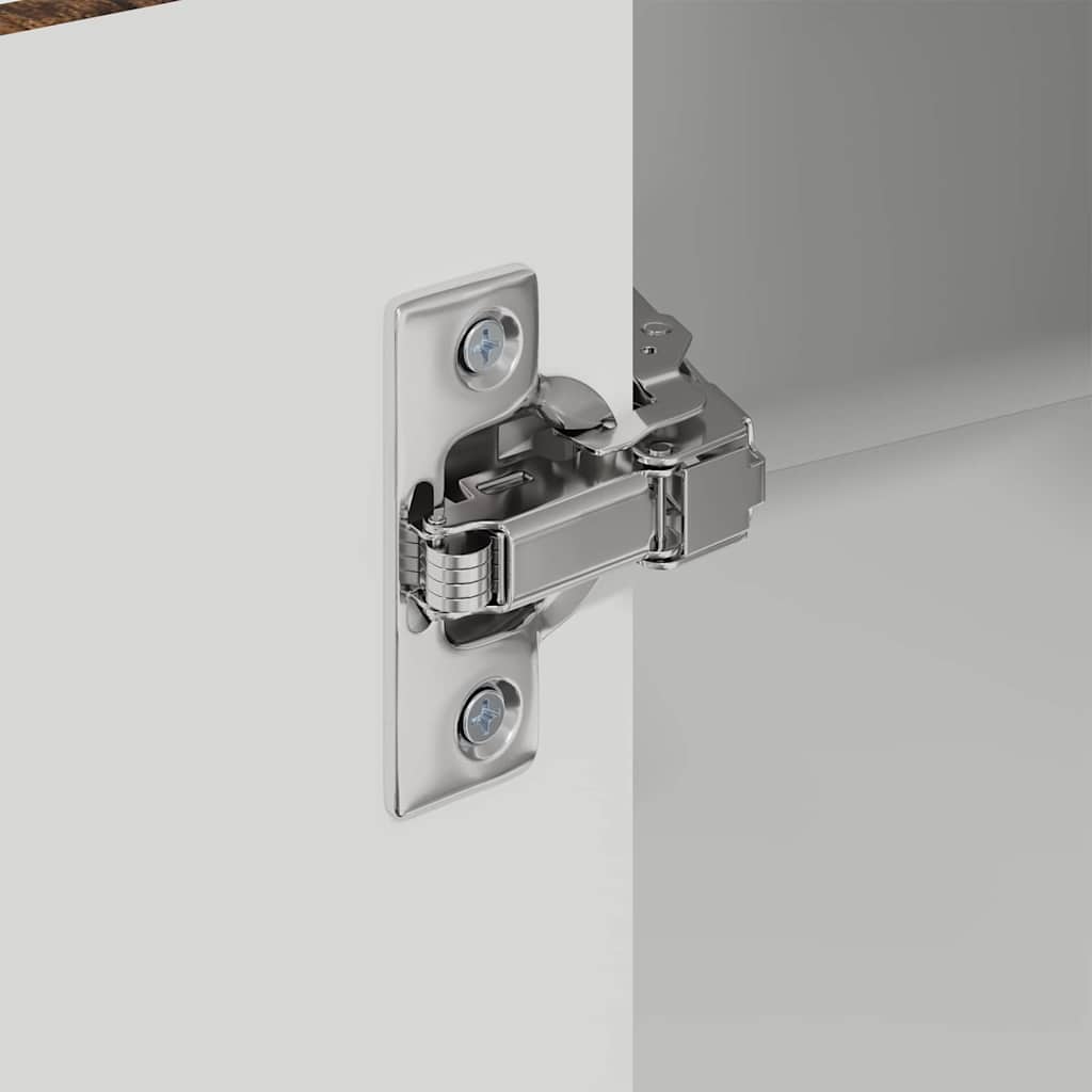 vidaXL Küchenschrank Geräucherte Eiche 57 x 57 x 80 cm Holzwerkstoff