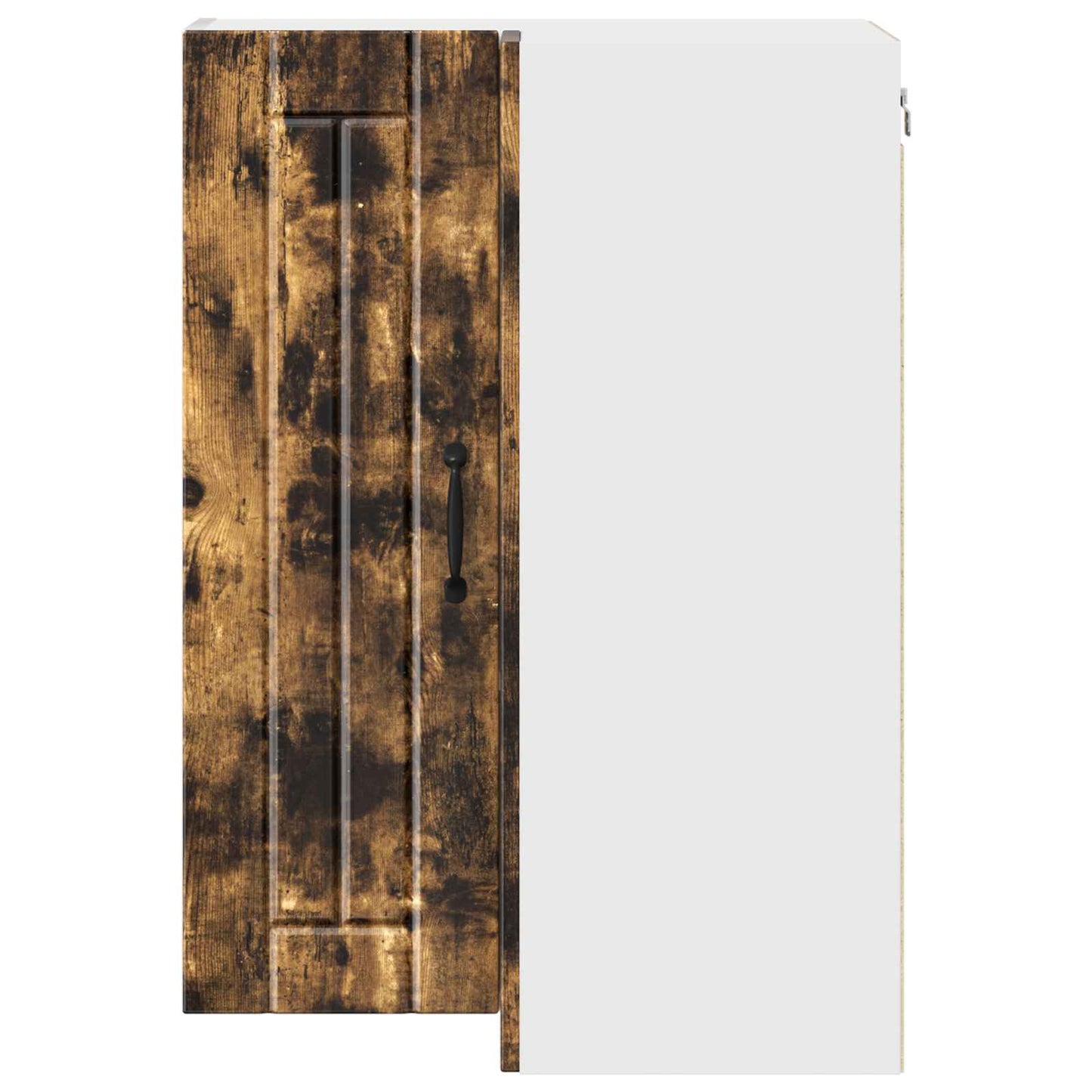 vidaXL Küchenschrank Geräucherte Eiche 57 x 57 x 80 cm Holzwerkstoff