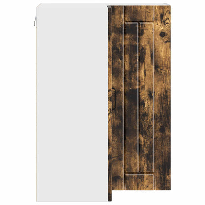 vidaXL Küchenschrank Geräucherte Eiche 57 x 57 x 80 cm Holzwerkstoff
