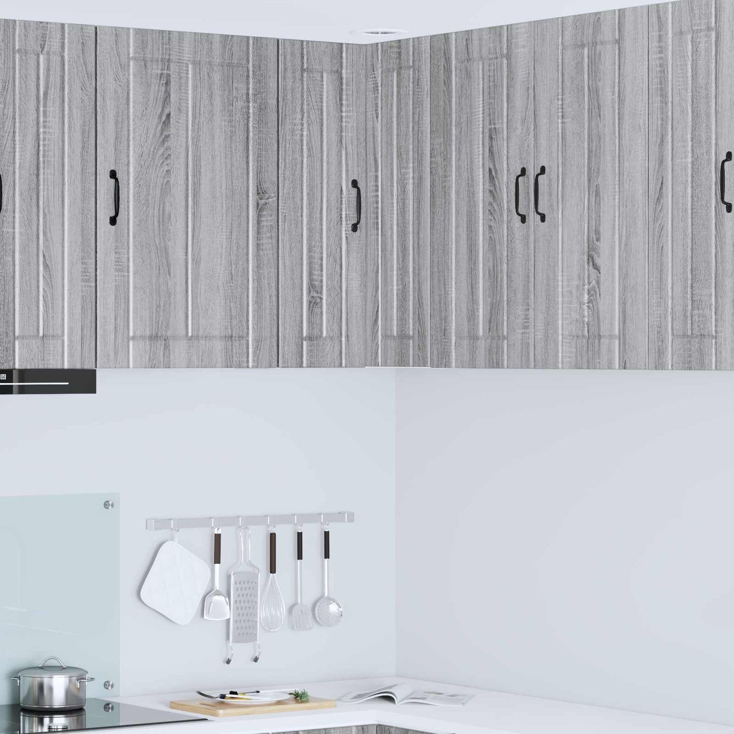 vidaXL Küchenschrank Graues Sonoma 57 x 57 x 80 cm Holzwerkstoff