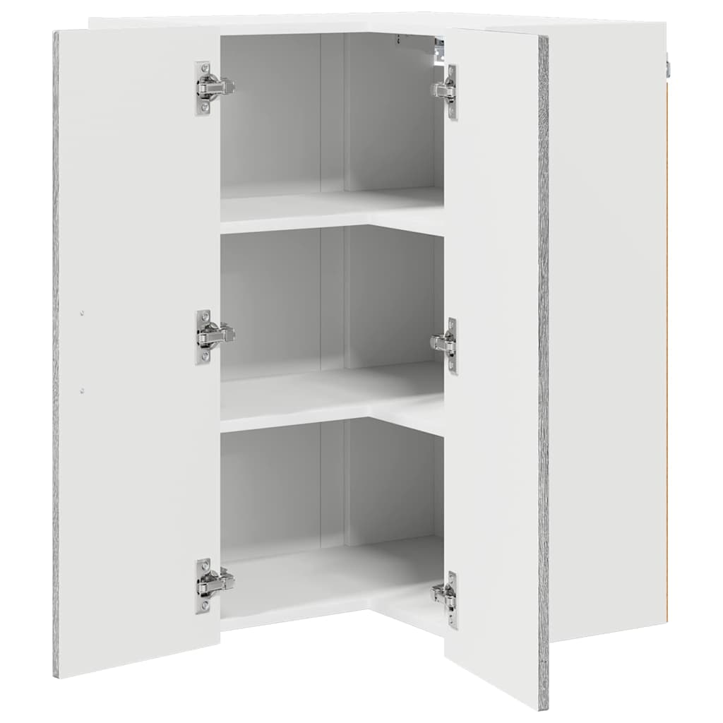 vidaXL Küchenschrank Graues Sonoma 57 x 57 x 80 cm Holzwerkstoff