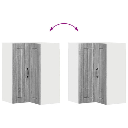 vidaXL Küchenschrank Graues Sonoma 57 x 57 x 80 cm Holzwerkstoff