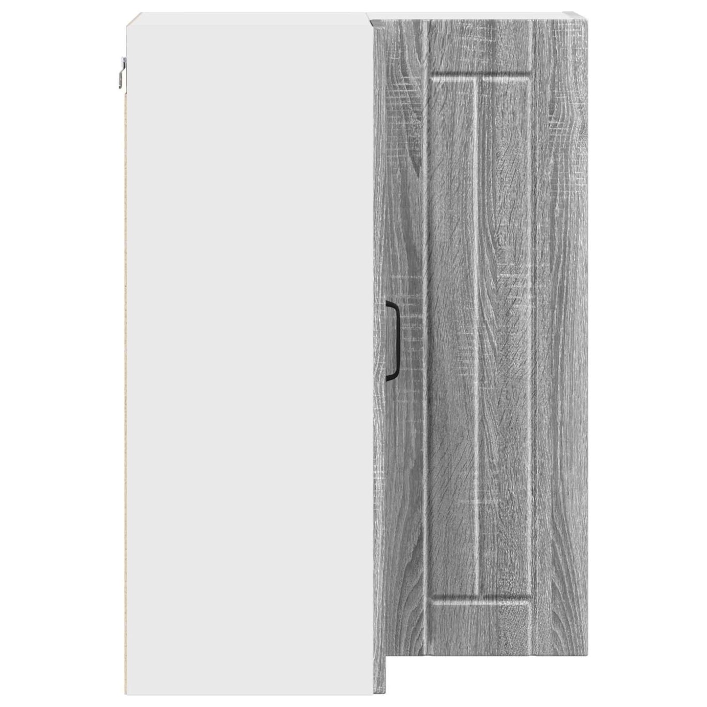 vidaXL Küchenschrank Graues Sonoma 57 x 57 x 80 cm Holzwerkstoff