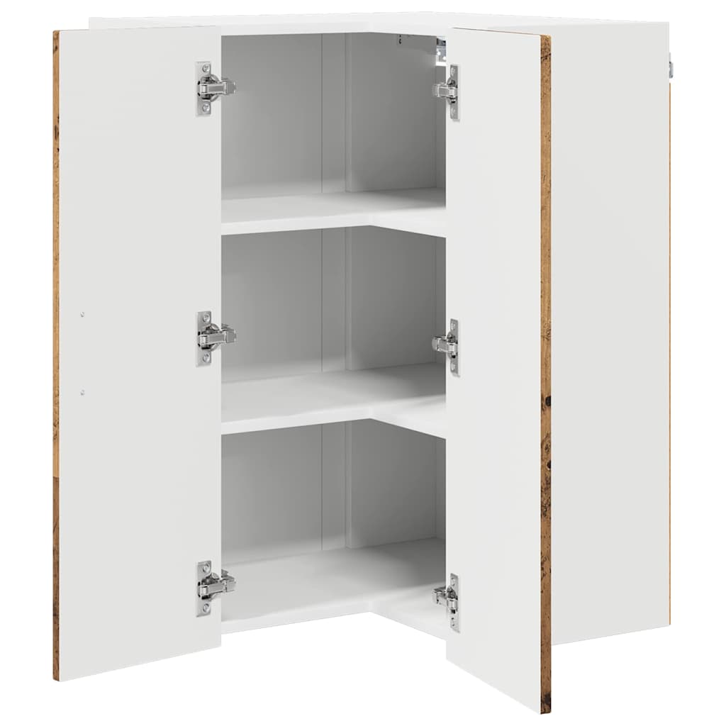 vidaXL Küchenschrank Altholz 57 x 57 x 80 cm Holzwerkstoff