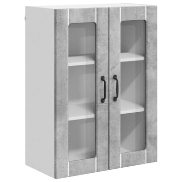 vidaXL Küchenschrank Beton Grau 60 x 31 x 80 cm Holzwerkstoff