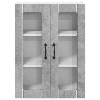 vidaXL Küchenschrank Beton Grau 60 x 31 x 80 cm Holzwerkstoff