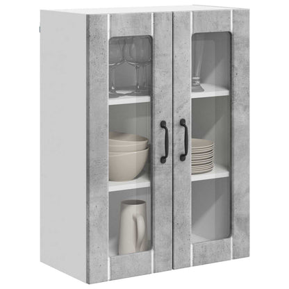 vidaXL Küchenschrank Beton Grau 60 x 31 x 80 cm Holzwerkstoff
