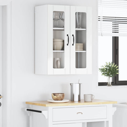 vidaXL Küchenschrank Hochglanz Weiß 60 x 31 x 80 cm Holzwerkstoff