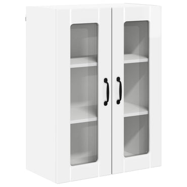 vidaXL Küchenschrank Hochglanz Weiß 60 x 31 x 80 cm Holzwerkstoff