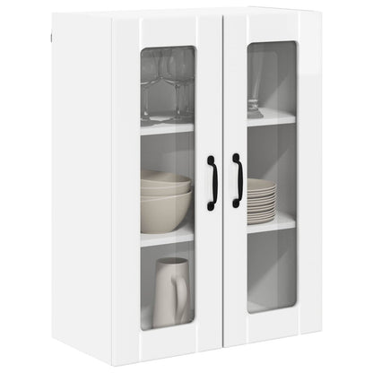 vidaXL Küchenschrank Hochglanz Weiß 60 x 31 x 80 cm Holzwerkstoff