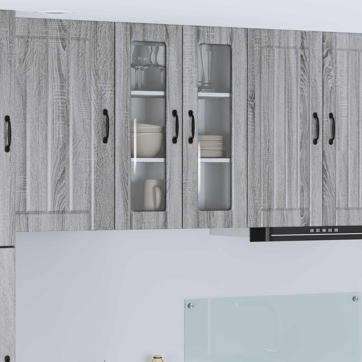 vidaXL Küchenschrank Graues Sonoma 60 x 31 x 80 cm Holzwerkstoff