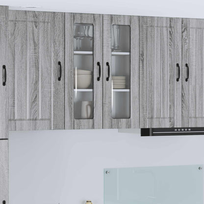 vidaXL Küchenschrank Graues Sonoma 60 x 31 x 80 cm Holzwerkstoff