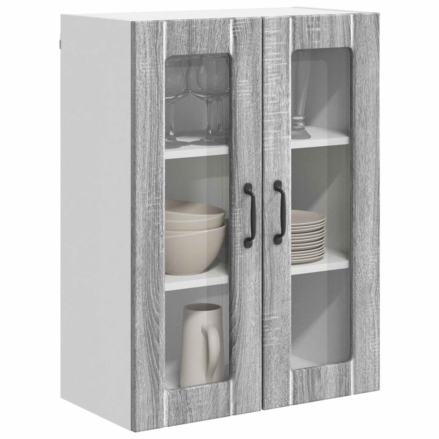 vidaXL Küchenschrank Graues Sonoma 60 x 31 x 80 cm Holzwerkstoff