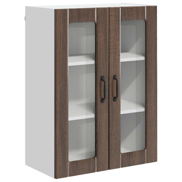 vidaXL Küchenschrank Braun Eichen-Optik 60 x 31 x 80 cm Holzwerkstoff