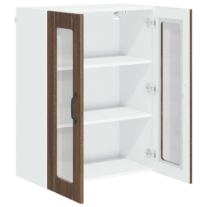 vidaXL Küchenschrank Braun Eichen-Optik 60 x 31 x 80 cm Holzwerkstoff
