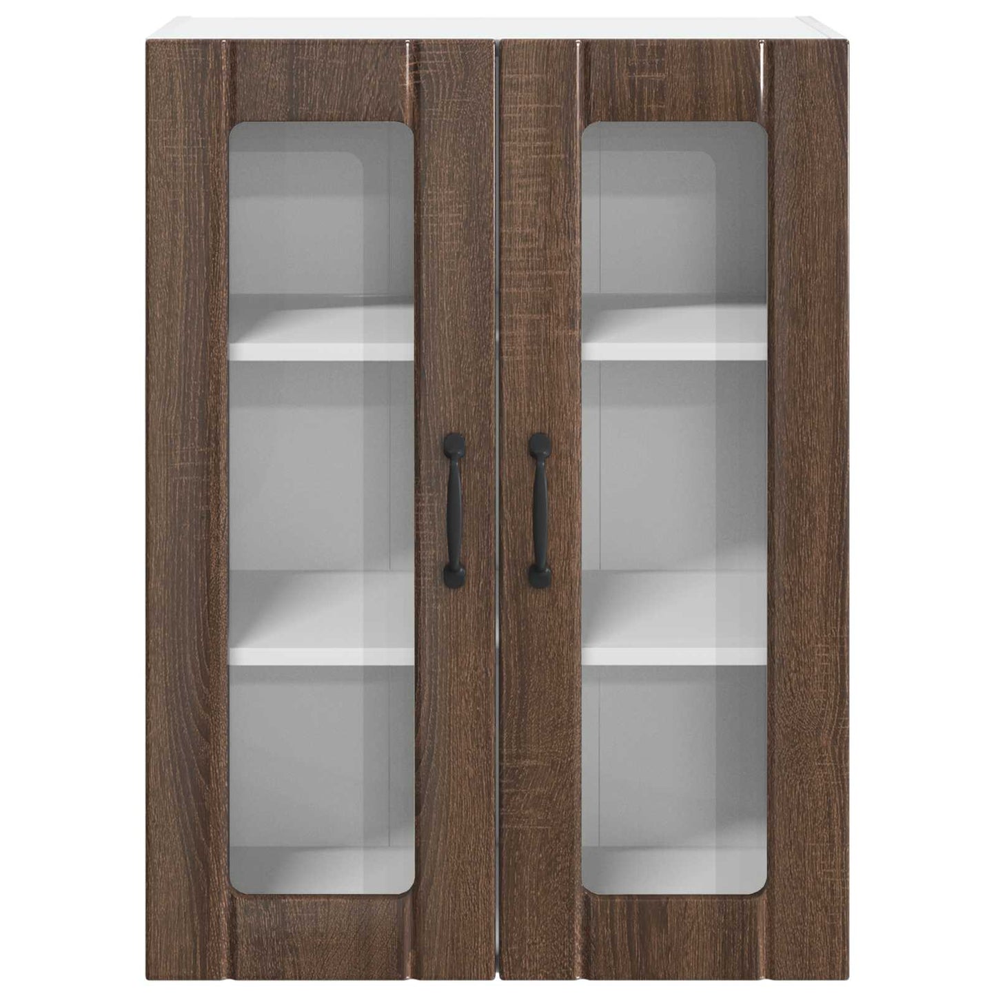 vidaXL Küchenschrank Braun Eichen-Optik 60 x 31 x 80 cm Holzwerkstoff