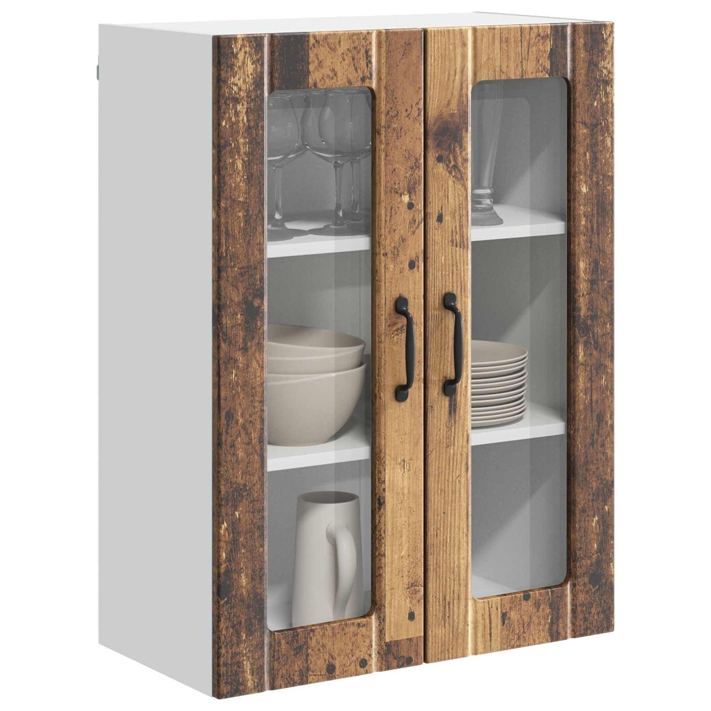 vidaXL Küchenschrank Altholz 60 x 31 x 80 cm Holzwerkstoff