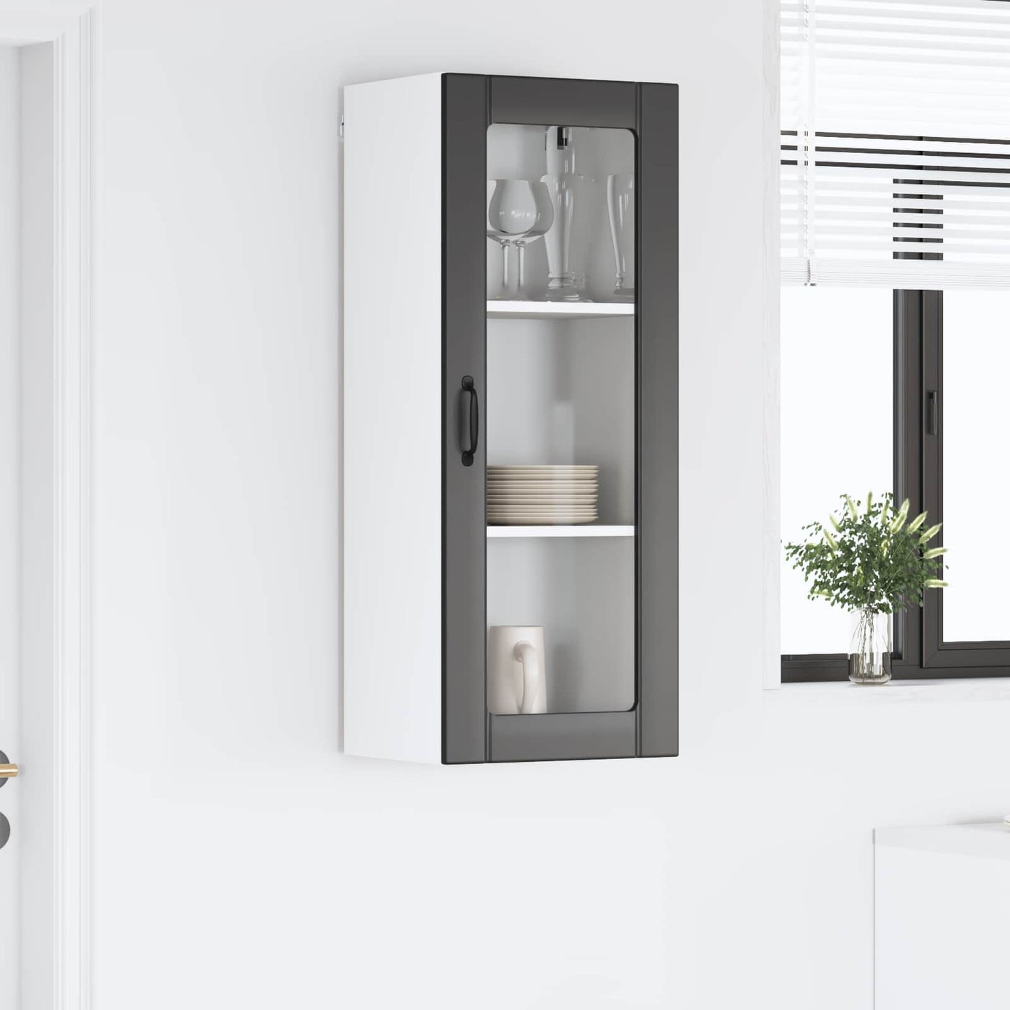 vidaXL Küchenschrank Schwarz 40 x 31 x 100 cm Holzwerkstoff
