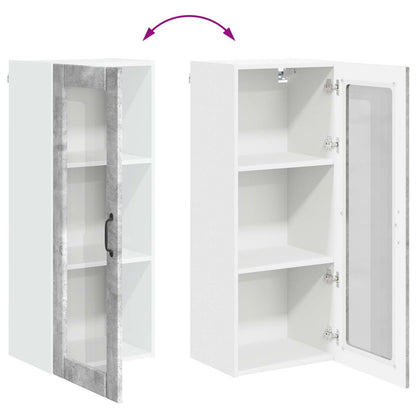 vidaXL Küchenschrank Beton Grau 40 x 31 x 100 cm Holzwerkstoff