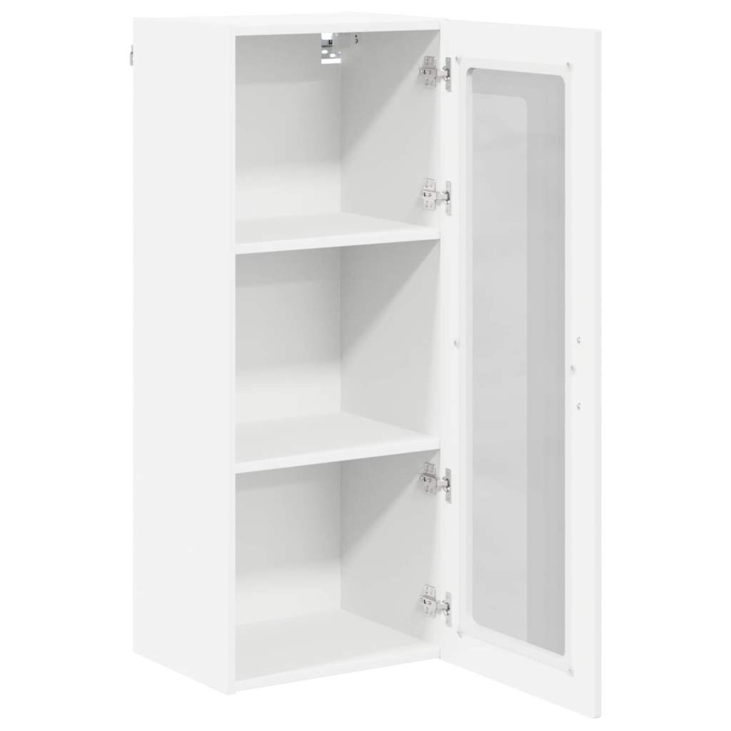 vidaXL Küchenschrank Hochglanz Weiß 40 x 31 x 100 cm Holzwerkstoff