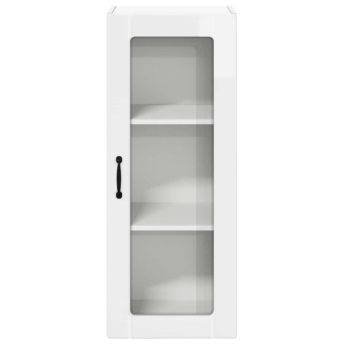 vidaXL Küchenschrank Hochglanz Weiß 40 x 31 x 100 cm Holzwerkstoff