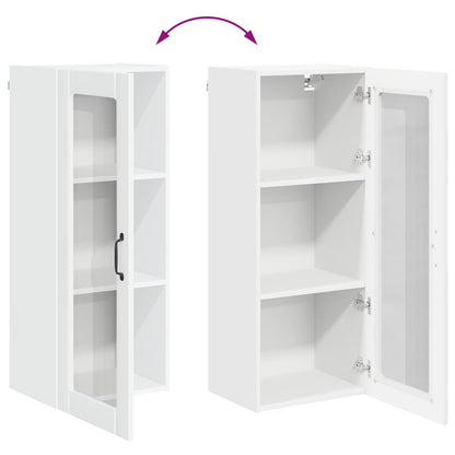 vidaXL Küchenschrank Hochglanz Weiß 40 x 31 x 100 cm Holzwerkstoff