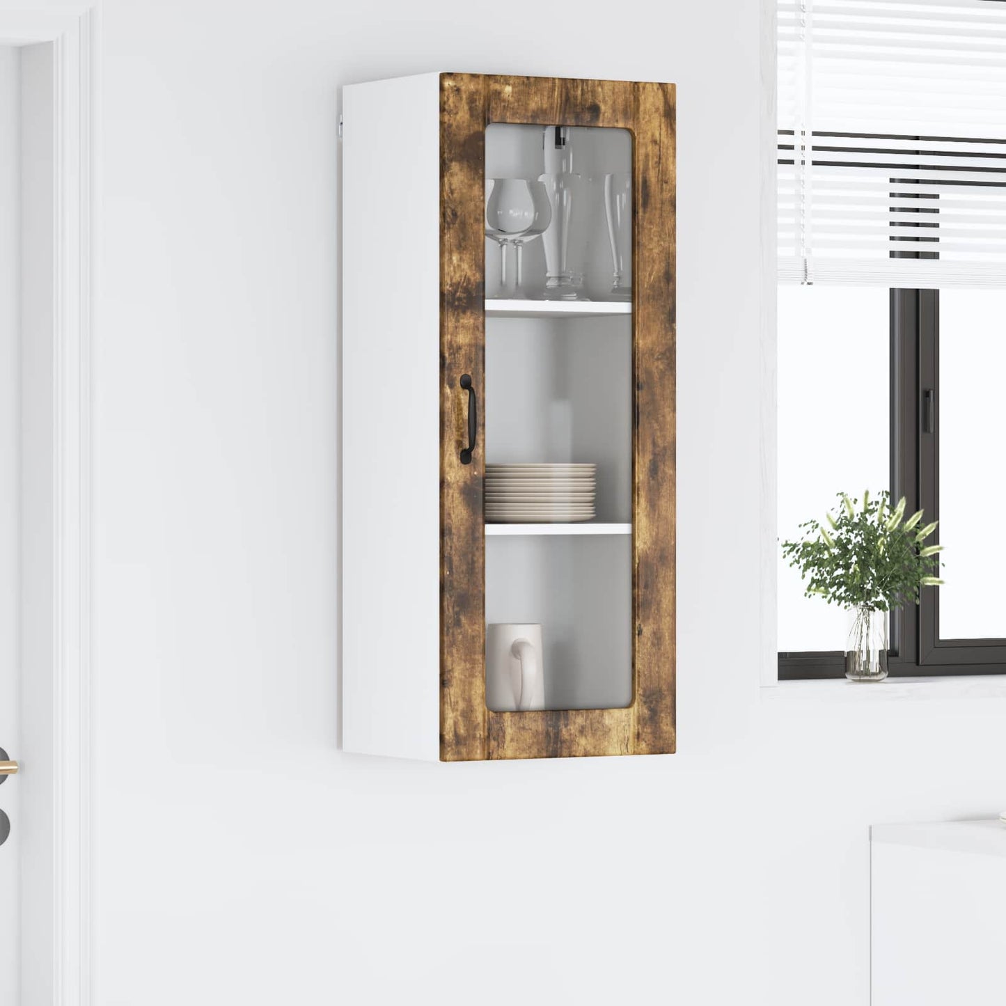 Küchenschrank Geräucherte Eiche 40 x 31 x 100 cm Holzwerkstoff